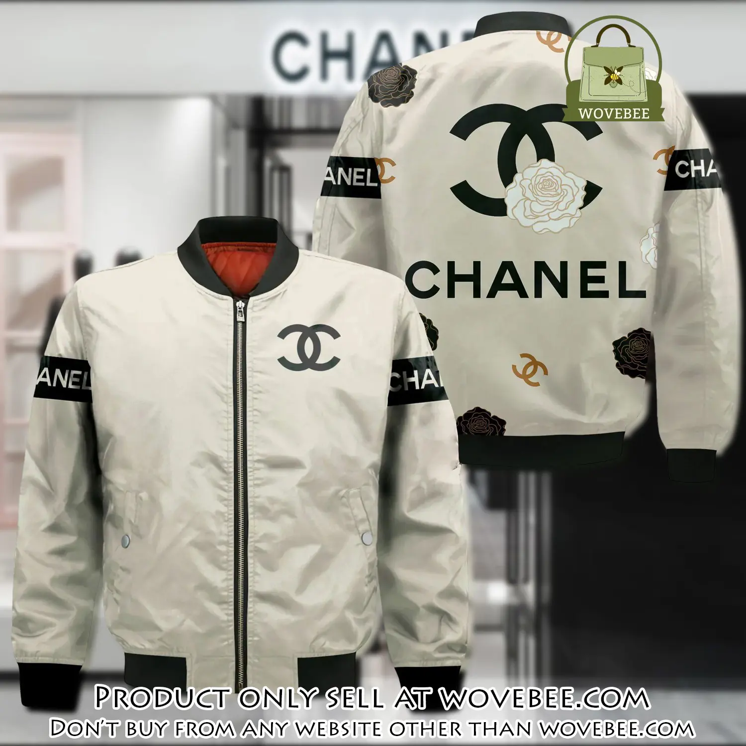 Chanel bomber jacket luxury brand clothing clothes outfit for men women wvb4955963